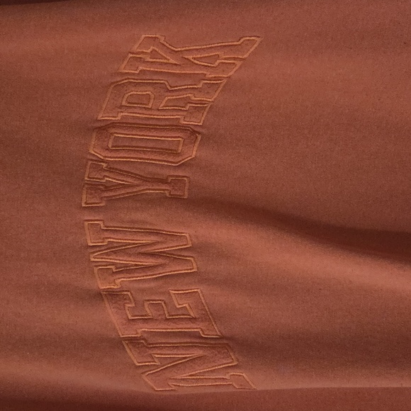 New York Orange Pullover - Picture 2 of 3